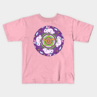 Bunny Mandala Kids T-Shirt